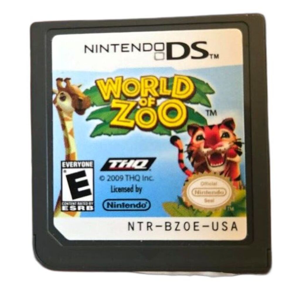 World of Zoo Nintendo DS 3DS (Cartridge Only) Tested